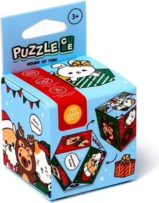 Image de Puzzle cube de Noël Adoramals - Puckator