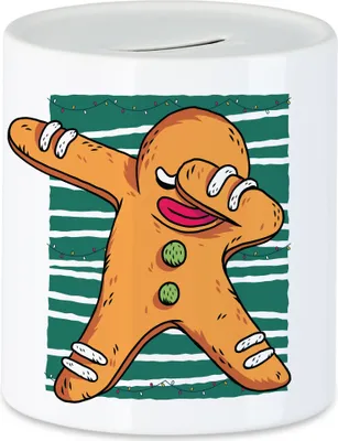 Produktbild von Lebkuchen Spardose Kekse Merry Christmas Frohe Weihnachten Advent Festtage Weihnachtsgebäck Süßigkeiten