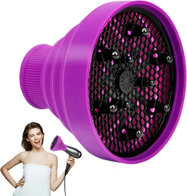 Produktbild von Diffusor für lockiges Haar, faltbar, hitzebeständig, für lockiges Haar