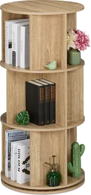 Produktbild von relaxdays Otočný regál