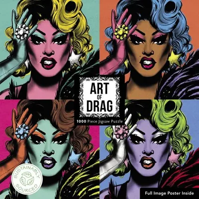 Zdjęcie produktu dla Puzzle 1000 Art of Drag - Pop Bitch Diptych