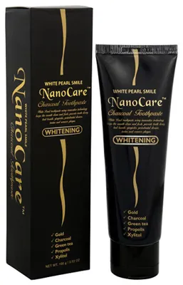 Obrázek produktu pro Bělicí zubní pasta White Pearl NanoCare Black Gold 100 g
