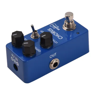 Obrázek produktu pro Kytarový analogový chorusový efektor,Kytarový analogový chorusový pedál,Elektrická kytara analogový chorusový efektor,Pedál pro elektrickou kytaru,Kytarové pedály,Kytarový efektový pedál,Efektový pedál pro elektrickou kytaru