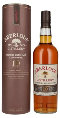 Produktbild von Aberlour 10 Years Old FOREST RESERVE Speyside Single Malt 40% Vol. 0,7l in Geschenkbox
