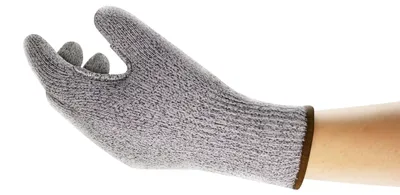 Schutzhandschuhe, Größe 7 (S), 12 Paar, grau