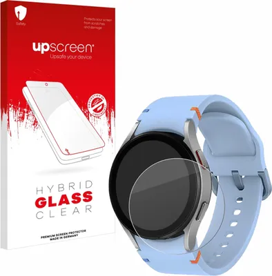 Produktbild von upscreen Schutzglas für Samsung Galaxy Watch FE Schutzfolie Panzer Folie Glas Display Schutz klar