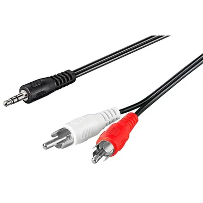 Immagine prodotto di Cavo adattatore audio AUX, jack da 3,5 mm a spina RCA stereo