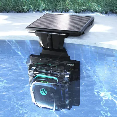 Zdjęcie produktu dla WYBOT S2 Solar bezprzewodowy robot basenowy z zasilaniem słonecznym Czarny Nowy