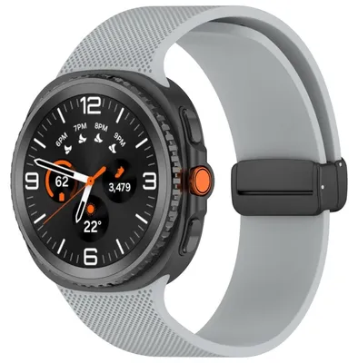 Obrázek produktu pro Silikonový náramek pro hodinky Samsung Galaxy Watch 9 / 8 / 8 Classic s magnetickým zapínáním