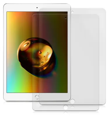 Produktbild von kwmobile 2x Schutzfolie kompatibel mit Apple iPad 10.2 (2019/2020/2021 - 7./8./9. Gen) - Folie klar Full Screen Tablet