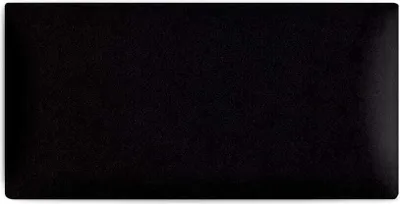 Obrázek produktu pro Nástěnné panely 3D 15 x 30 cm čalouněné - pro velmi snadnou montáž, z velurové tkaniny, s měkkou výplní, barva černá