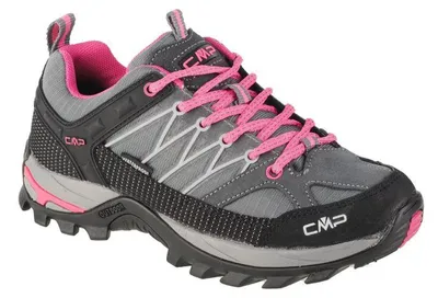 Immagine prodotto di CMP - Scarponcini da trekking da donna "Rigel", pelle scamosciata, taglio basso PP12405 (38 EU) (nero/rosa/grafite)