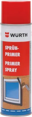 Produktbild von WüRTH Sprühprimer – sprühbarer Haftvermittler für Butyl- und Bitumenbänder auf porösen Untergründen, verbessert Klebekraft und Verklebungssicherheit