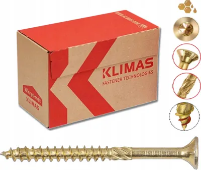 Produktbild von Klimas WKCS KMWHT 4x70 Torx 200 Stk