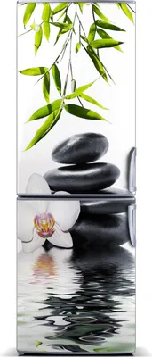 Produktbild von Tulup Kühlschrankdekoration - Magnetmatte - 70 cm x 190 cm - Magnet auf dem Kühlschrank - Orchidee