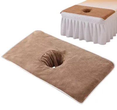Productafbeelding van Draagbare Massagebed-Handdoekhoes met Gezichtsgat