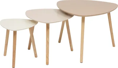 Productafbeelding van Eazy Living Bijzettafelset Gabriel, naturel