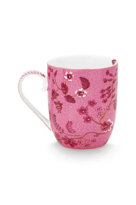 Image de PiP Studio - Tasse à anse L - Jolie Flowers, Rose - 350ml