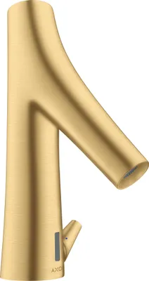 Produktbild von Elektronik-Waschtischmischer AXOR STARCK ORGANIC DN 15 m Temp.reg. Netzans 230 V bru go o mit Temperaturregulierung, Netzanschluss brushed gold optic
