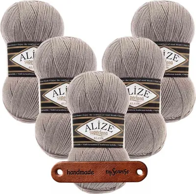 Produktbild von 5 x ALIZE Superlana Klasik 541 mit Label