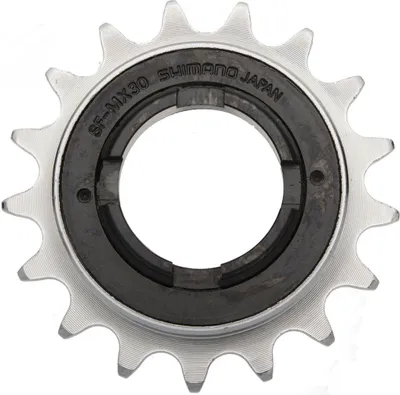 Image de SHIMANO Pignon DX 1/2X3/32 16 dents, argenté-noir, SH-ISFMX3016
