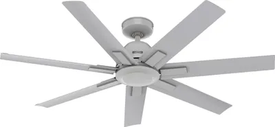 Produktbild von Energiespar Deckenventilator mit Fernbedienung Sahira Grau 132 cm