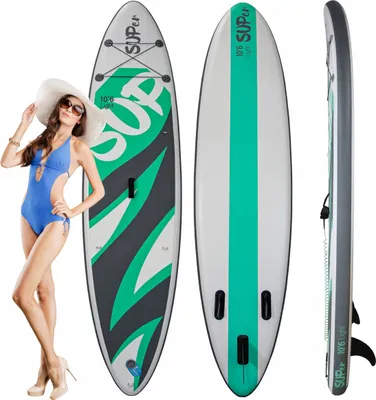 Produktbild von Board Sup 10'6" Allround Combo Light Mit Paddel, Sitz Und Rucksack