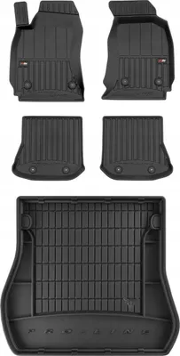 Produktbild von 3D SET Fußmatten und Kofferraummatte Audi A4 B5 Kombi 1994-2001