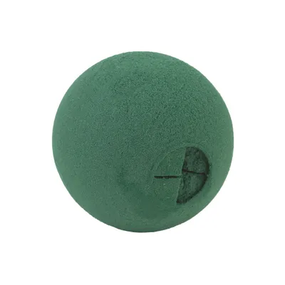 Produktbild von Nass Steckschaum Kugeln 9cm für Frischblumen 4er Set