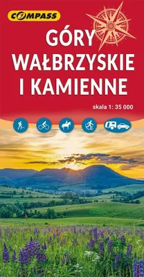Obrázok produktu pre Mapa Góry Wałbrzyskie a Kamienne 1:35'000 2025