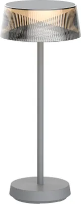 Produktbild von Northpoint LED Design Akku Tischlampe dimmbar für Innen und Außen mit 2200 mAh Akku Zylinderform