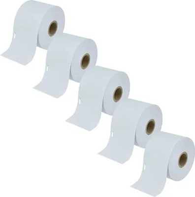 Produktbild von vhbw 5x Rolle 62mm x 106mm (250 Etiketten) Ersatz für Dymo S0929110 für Drucker Weiß