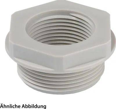 Immagine prodotto di WISKA Riduttore M/M da M63x1,5 a M32x1,5 KRM-M63/M32 Esagonale Poliammide (PA) Filettatura di collegamento 12,0 mm - 1 pezzo