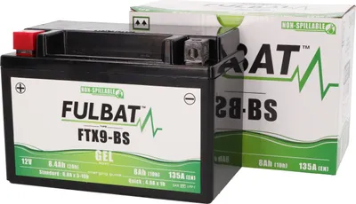 Obrázok produktu pre FULBAT FUL GEL batéria - FTX9-BS / YTX9-BS (gélová, bezúdržbová)