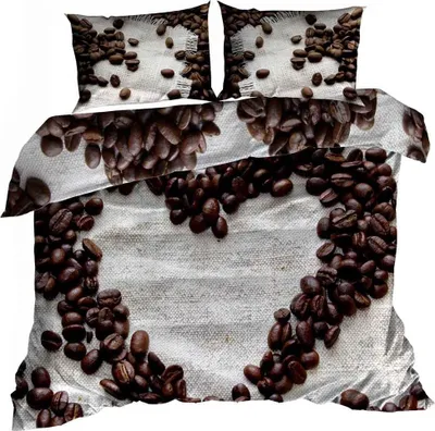 Immagine prodotto di Biancheria da letto in raso di cotone 3D 200x220 cm