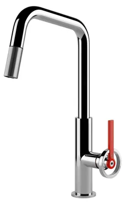 Produktbild von Gessi 60203, Ziehen, Chrom, Hebelgriffe, Einzelbild, 3/8", 4 cm