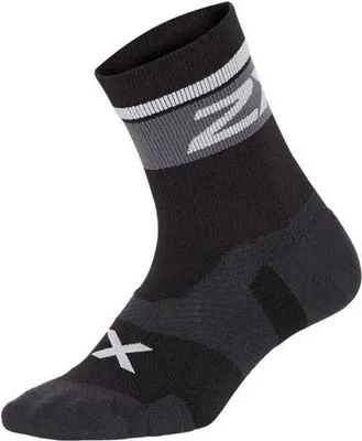 Produktbild von 2xu Vectr Ultralight Crew-socken Schwarz EU 46 1/2-48 1/2 Mann Schwarz EU 46 1/2-48 1/2
