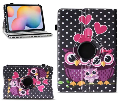 Produktbild von Tablet Tasche für Samsung Galaxy Tab S6 Lite Hülle Schutzhülle Case 360 DrehbarFarben:Motiv 4