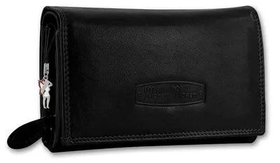 Immagine prodotto di Money Maker portafoglio da cameriere in vera pelle nero con protezione RFID OPJ704S