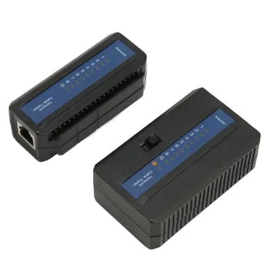 Obrázok produktu pre Tester sieťových káblov, Ethernetový tester, Tester sieťových káblov RJ11, Tester sieťových káblov RJ45, Tester káblov Lan, Testovací nástroj na testovanie sieťových káblov