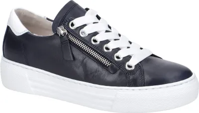 Produktbild von Gabor 86.465 Damenschuhe - sportliche Schnür- Halbschuhe blau Freizeit NEU