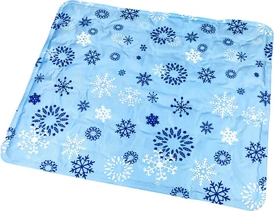 Produktbild von Haustier Kühlunterlage, 60 x 50 cm Selbstkühlende Katzen Hundebettmatte, Ungiftige Gel Hundekühlmatten, Selbstkühlende Dog mat In Sommer, Waterproof Hunde Katzen Kühlmatte