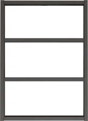 Produktbild von Regal Albali, Gestell, Wandregal, Mehrzweckregale, 43x9h60 cm, Anthrazit