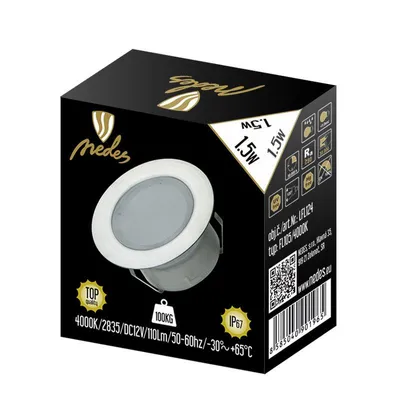 Obrázek produktu pro Podlahové svítidlo 1,5W/IP67 FL105/4000K - LFL124