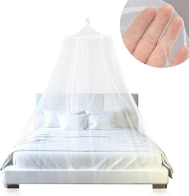 Produktbild von Famanu Moskitonetz für Doppelbett - Leicht und atmungsaktiv