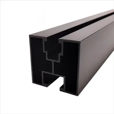 Obrázek produktu pro FVE ČERNÝ Hliníkový montážní H profil 40x40mm, 2,4m, délka 2400mm pro M10 hlavu