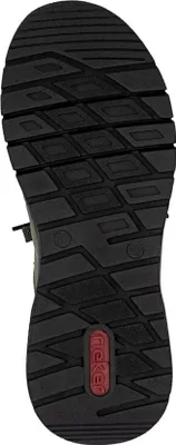 Immagine prodotto di Rieker scarpe sportive mezza suola modellata alla moda in verde, numero 39