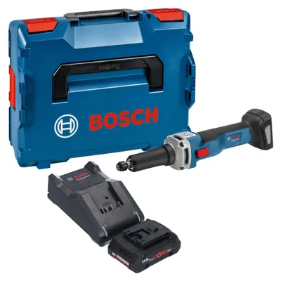 Immagine prodotto di Bosch GGS 18V-23 LC Smerigliatrice diritta professionale a batteria 18 V senza spazzole + 1x batteria ProCORE 4,0 Ah + caricabatterie + L-Boxx