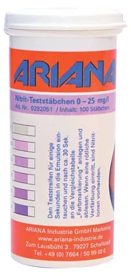 Productafbeelding van Meetstokjes TRGS 611 voor het bepalen van het nitrietgehalte, 0-25 mg/l, 100 stuks.