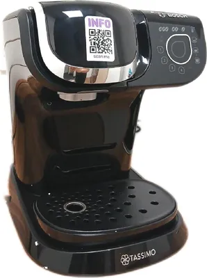 Produktbild von Bosch My Way 2, Pad-Kaffeemaschine, 1,3 l, Kaffeekapsel, Schwarz, Chrom